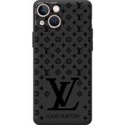 Черный чехол BoxFace Apple iPhone 13 mini LV Style