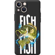 Черный чехол BoxFace Apple iPhone 13 mini Fish