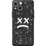 Черный чехол BoxFace Apple iPhone 13 mini Sad Way