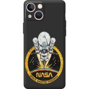 Черный чехол BoxFace Apple iPhone 13 mini NASA Spaceship