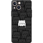 Черный чехол BoxFace Apple iPhone 13 mini 