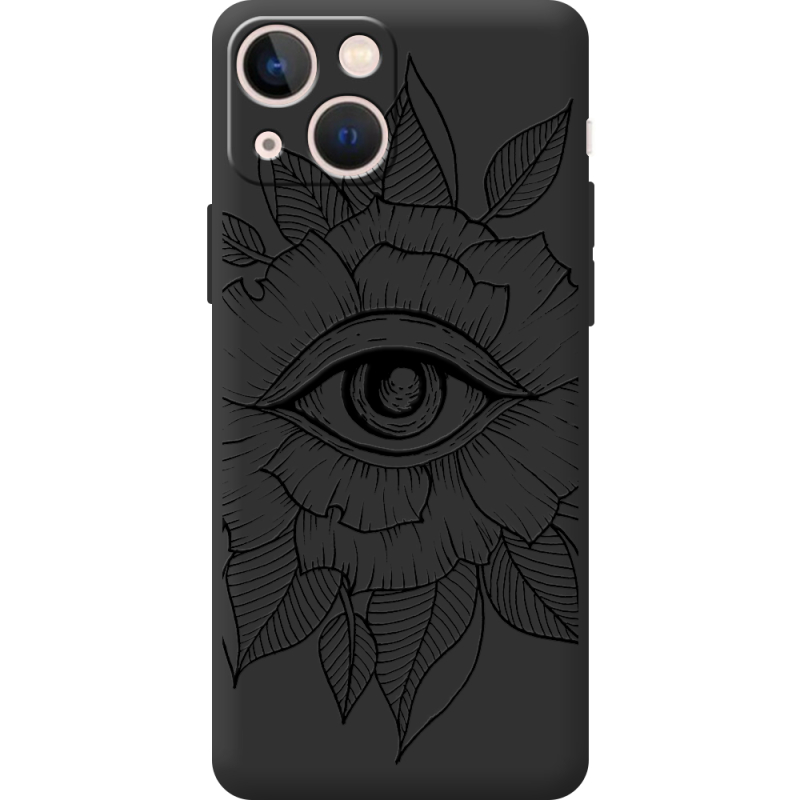 Черный чехол BoxFace Apple iPhone 13 mini Eye