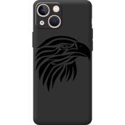 Черный чехол BoxFace Apple iPhone 13 mini Eagle