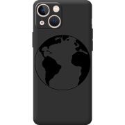 Черный чехол BoxFace Apple iPhone 13 mini Earth