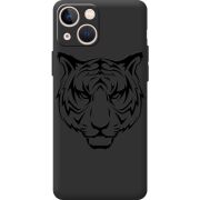 Черный чехол BoxFace Apple iPhone 13 mini Tiger