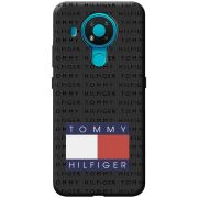 Черный чехол BoxFace Nokia 3.4 Tommy Print