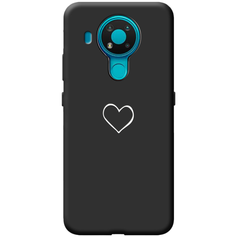 Черный чехол BoxFace Nokia 3.4 My Heart