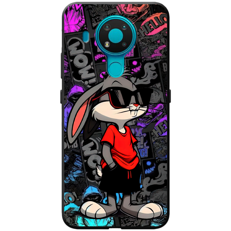 Черный чехол BoxFace Nokia 3.4 Малий вухань