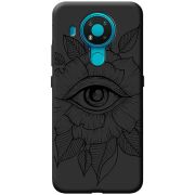 Черный чехол BoxFace Nokia 3.4 Eye