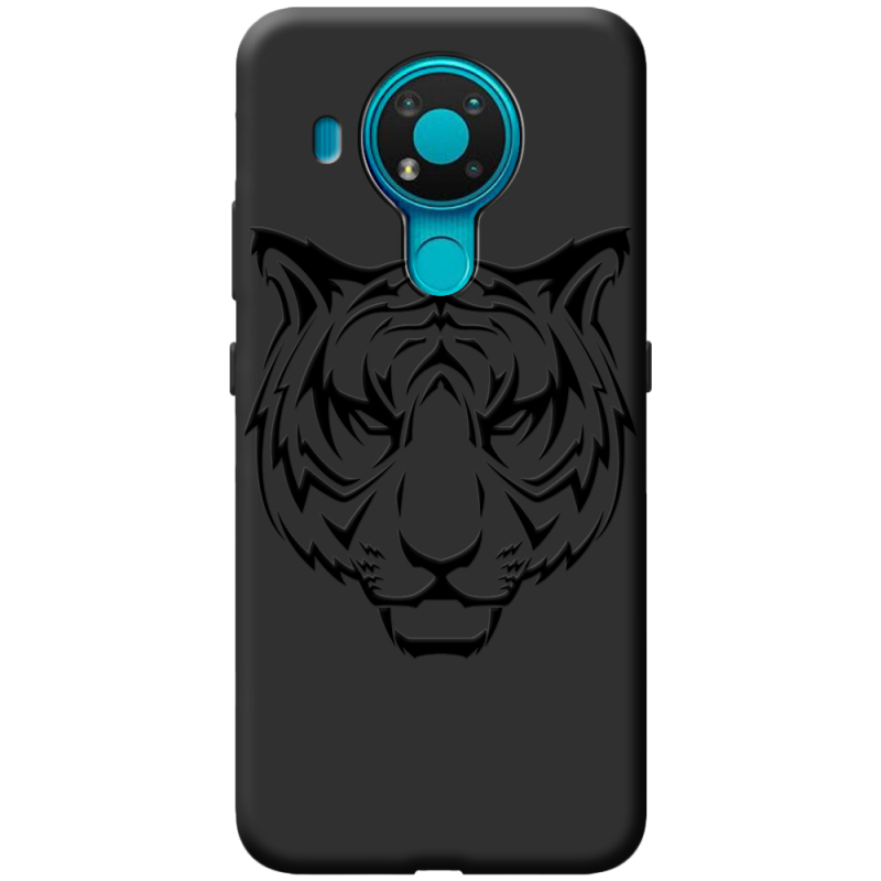 Черный чехол BoxFace Nokia 3.4 Tiger