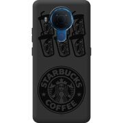 Черный чехол BoxFace Nokia 5.4 Black Coffee