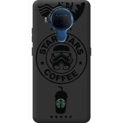 Черный чехол BoxFace Nokia 5.4 Dark Coffee