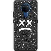 Черный чехол BoxFace Nokia 5.4 Sad Way