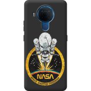 Черный чехол BoxFace Nokia 5.4 NASA Spaceship