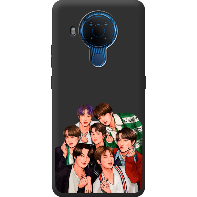 Черный чехол BoxFace Nokia 5.4 BTS