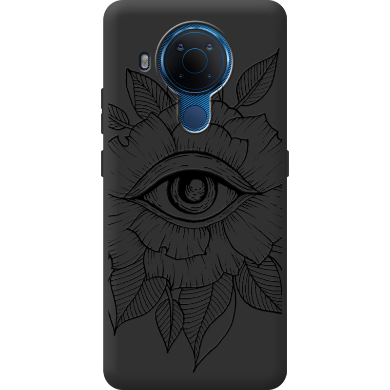 Черный чехол BoxFace Nokia 5.4 Eye