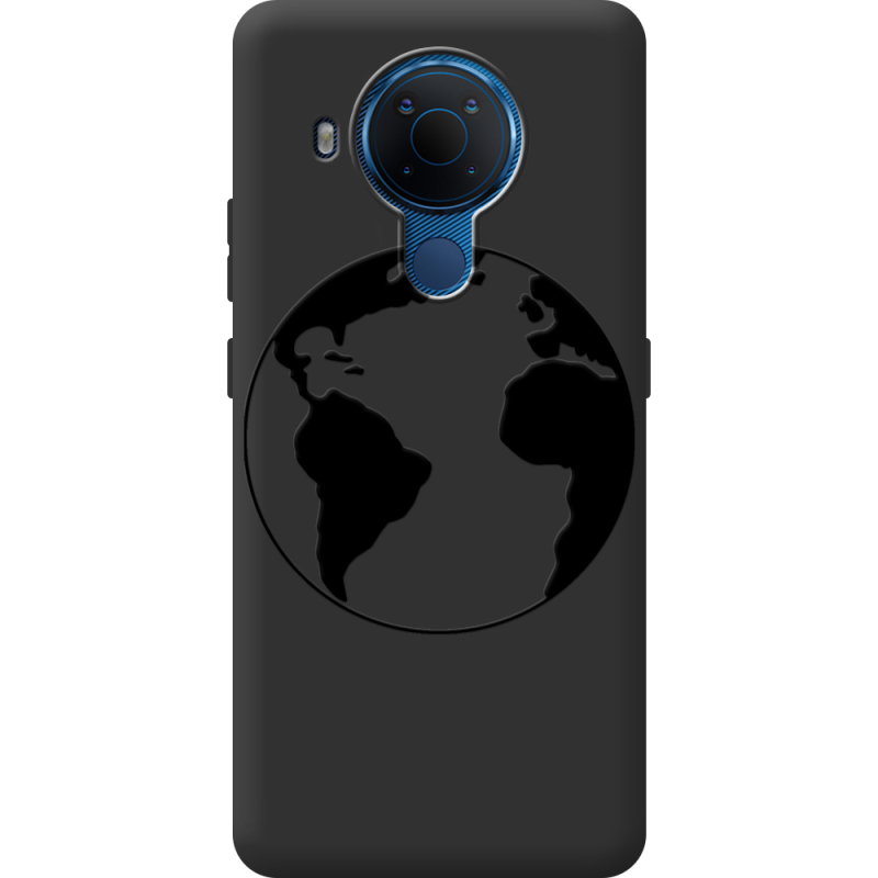 Черный чехол BoxFace Nokia 5.4 Earth