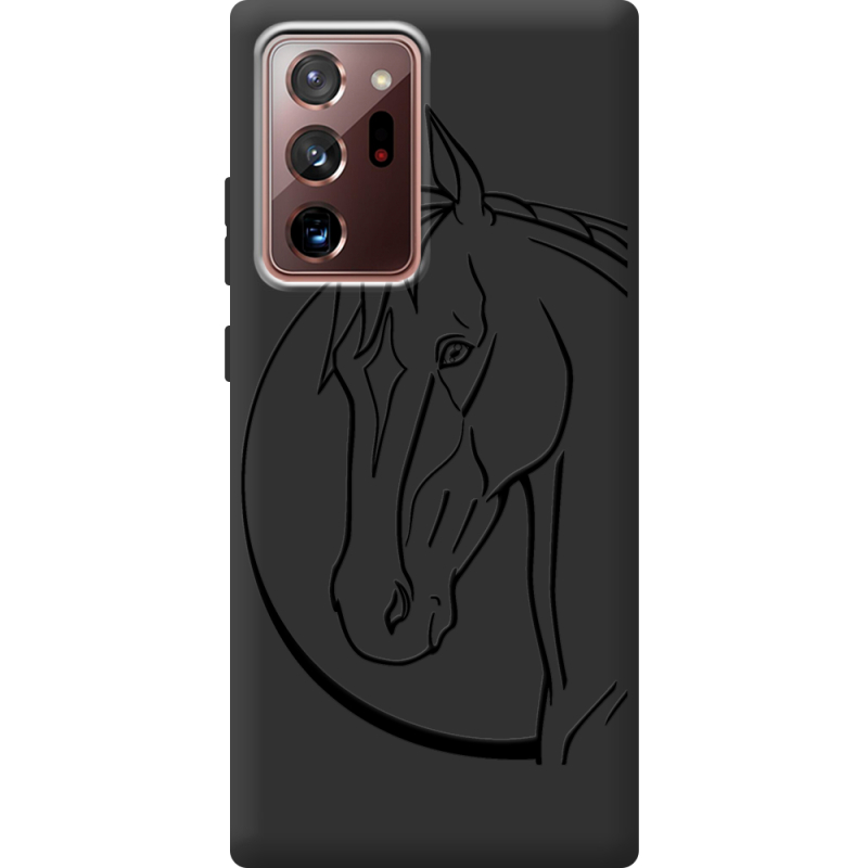 Черный чехол Uprint Samsung N985 Galaxy Note 20 Ultra Horse