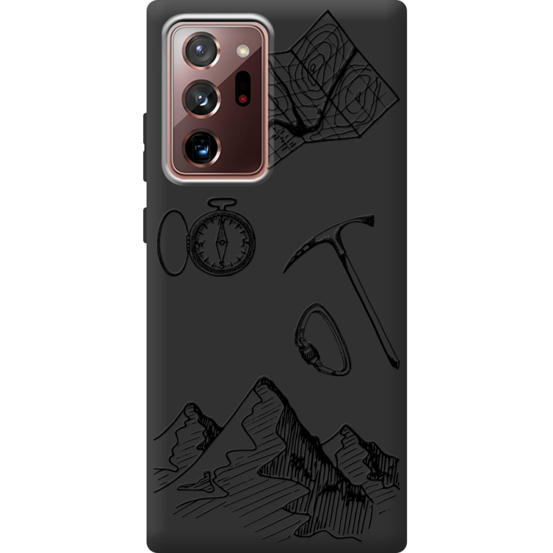 Черный чехол Uprint Samsung N985 Galaxy Note 20 Ultra Mountains