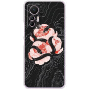 Чехол BoxFace Xiaomi 12 Lite Snake Rose