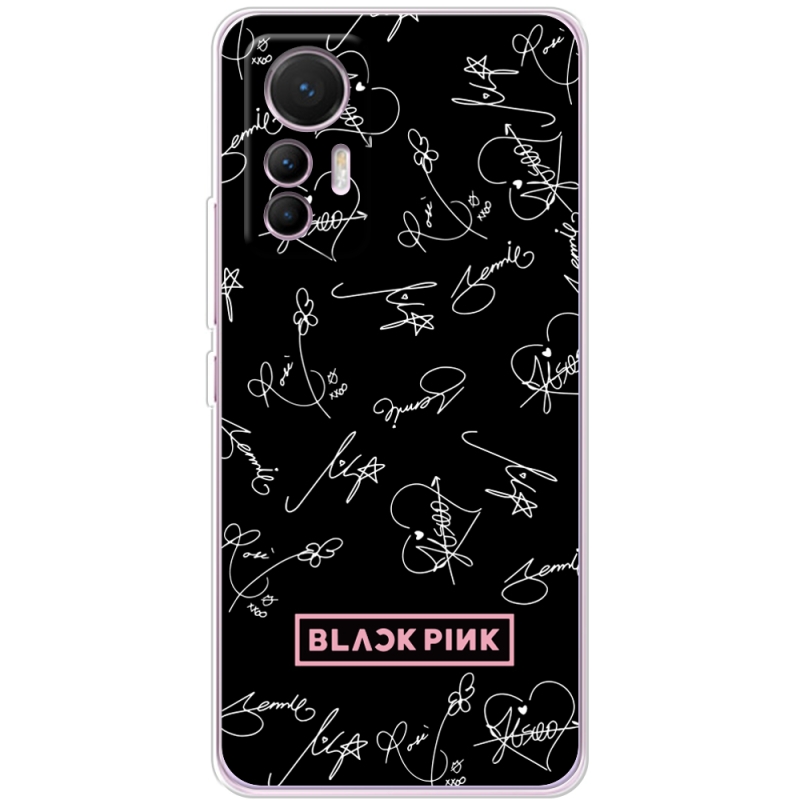 Чехол BoxFace Xiaomi 12 Lite Blackpink автограф