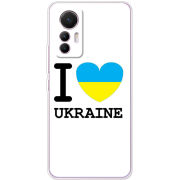 Чехол BoxFace Xiaomi 12 Lite I love Ukraine