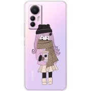 Прозрачный чехол BoxFace Xiaomi 12 Lite Winter Morning Girl