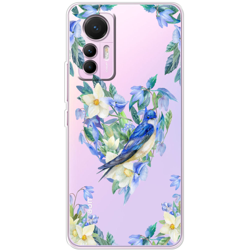 Прозрачный чехол BoxFace Xiaomi 12 Lite Spring Bird