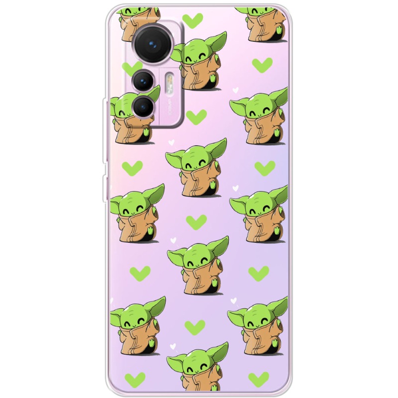 Прозрачный чехол BoxFace Xiaomi 12 Lite Pattern Baby Yoda