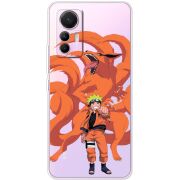 Прозрачный чехол BoxFace Xiaomi 12 Lite Naruto and Kurama