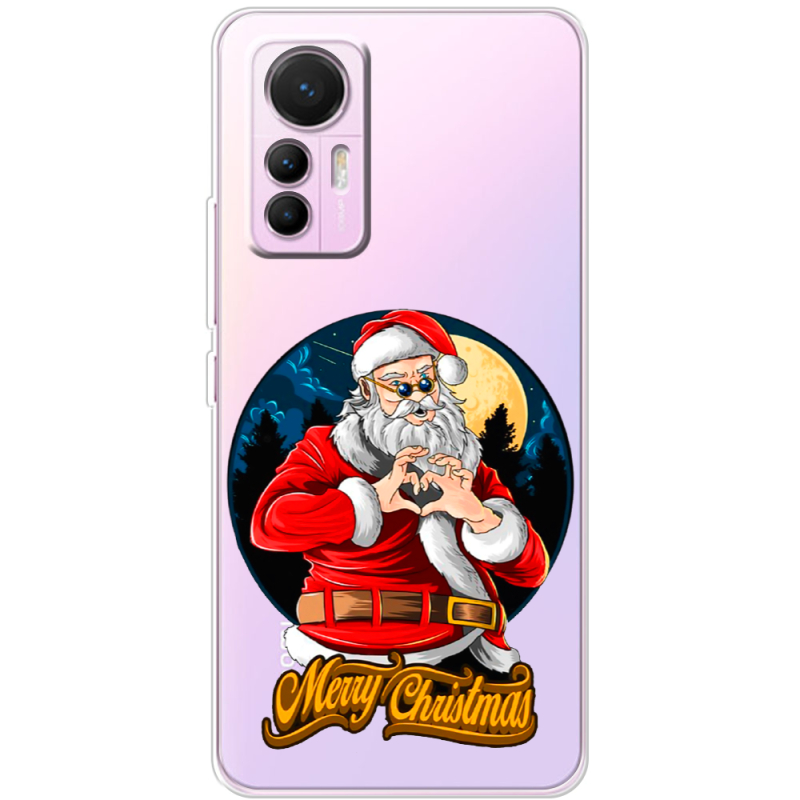 Прозрачный чехол BoxFace Xiaomi 12 Lite Cool Santa