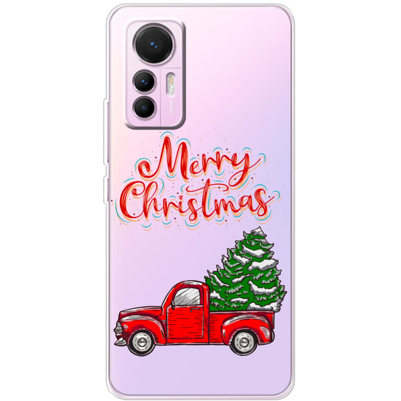 Прозрачный чехол BoxFace Xiaomi 12 Lite Holiday Car