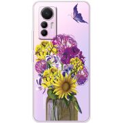 Прозрачный чехол BoxFace Xiaomi 12 Lite My Bouquet