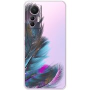 Прозрачный чехол BoxFace Xiaomi 12 Lite Feathers