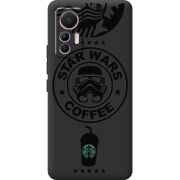 Черный чехол BoxFace Xiaomi 12 Lite Dark Coffee