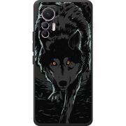 Черный чехол BoxFace Xiaomi 12 Lite Wolf