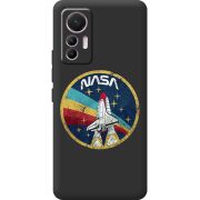 Черный чехол BoxFace Xiaomi 12 Lite NASA