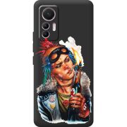 Черный чехол BoxFace Xiaomi 12 Lite Tanker Girl