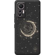 Черный чехол BoxFace Xiaomi 12 Lite Moon