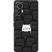 Черный чехол BoxFace Xiaomi 12 Lite 