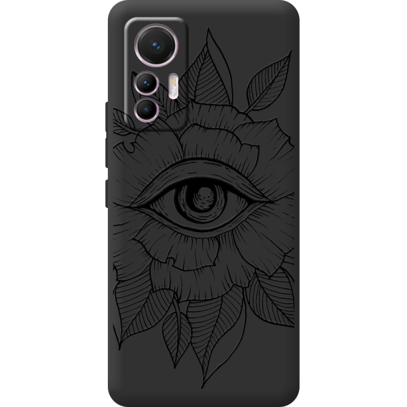 Черный чехол BoxFace Xiaomi 12 Lite Eye