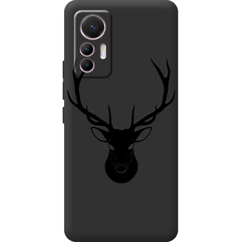 Черный чехол BoxFace Xiaomi 12 Lite Deer