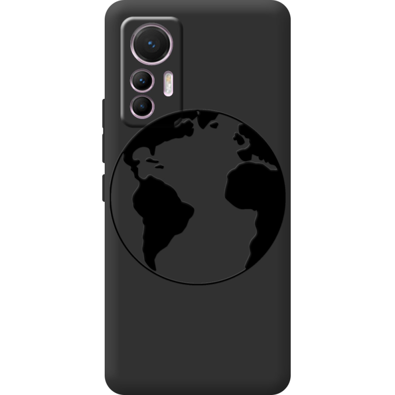 Черный чехол BoxFace Xiaomi 12 Lite Earth