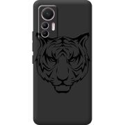 Черный чехол BoxFace Xiaomi 12 Lite Tiger