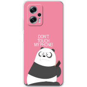 Чехол BoxFace Poco X4 GT Dont Touch My Phone Panda