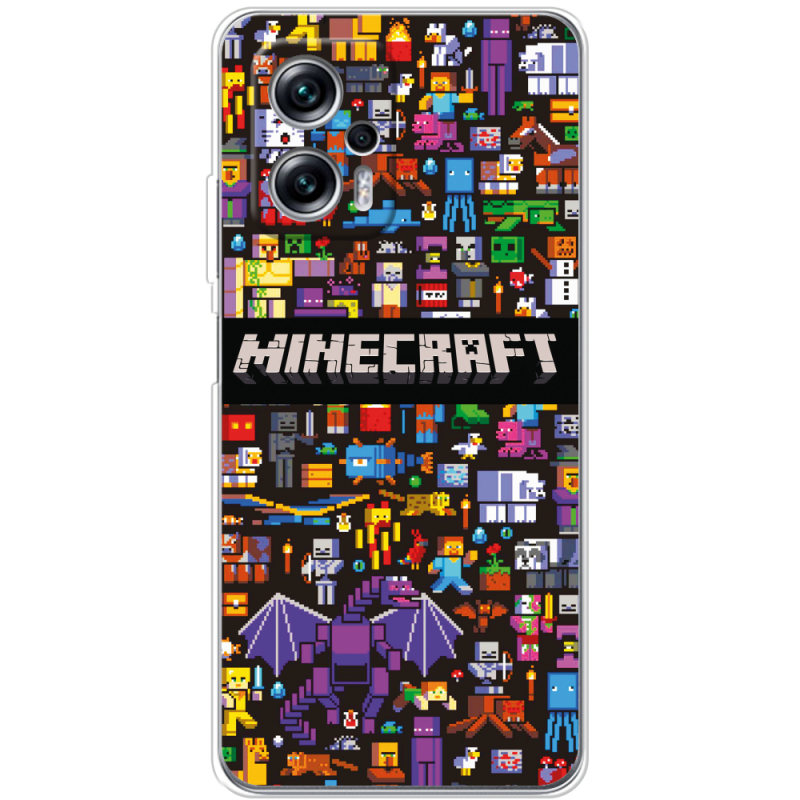 Чехол BoxFace Poco X4 GT Minecraft Mobbery