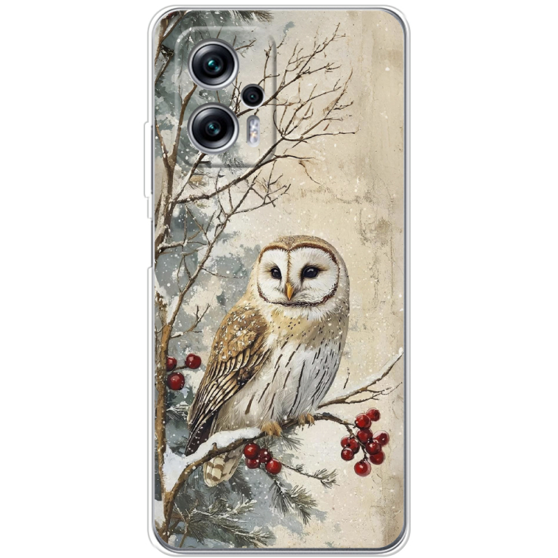 Чехол BoxFace Poco X4 GT Christmas Owl