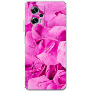 Чехол BoxFace Poco X4 GT Pink Flowers