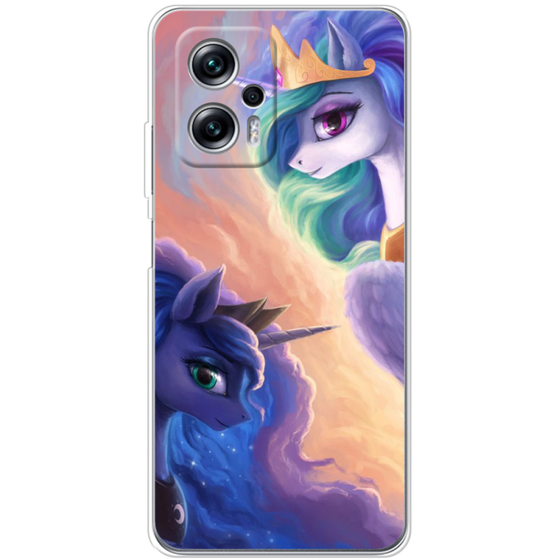 Чехол BoxFace Poco X4 GT My Little Pony Rarity  Princess Luna