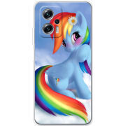 Чехол BoxFace Poco X4 GT My Little Pony Rainbow Dash